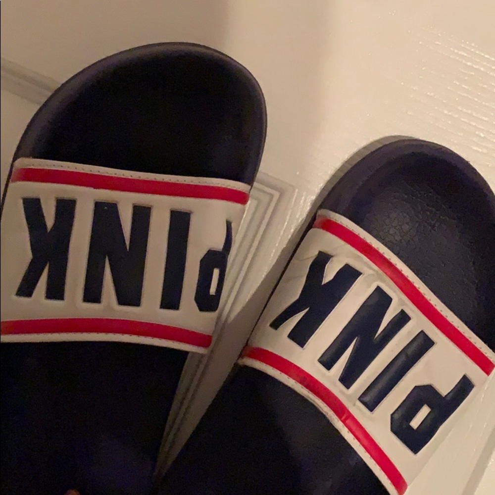 Vs “America” Pink Slides Fits size 9.5-10.5